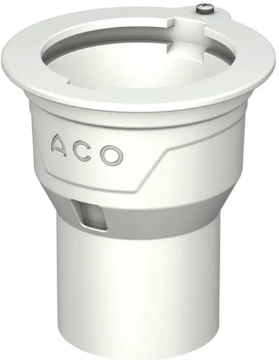 Aco Afvoerlich.200x170mm DN100,90° m.geëpoxeer. Keerra.