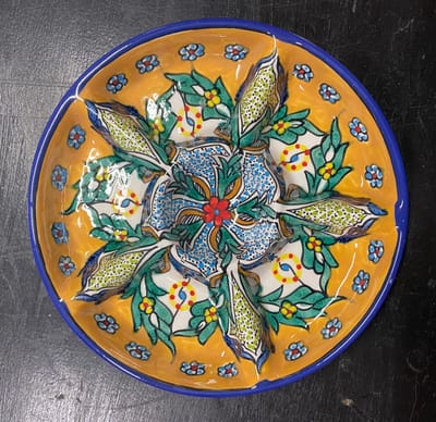 Tapasbord handbeschilderd - Pomme Chatelaine.NL
