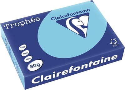 Gekleurd Papier - Kleurrijk Papier - Creatief Werk - Lichtechte Kleuren - A4 500 Vel - Donkerblauw