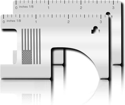 Brandbestrijdingsgereedschap 2-pack - Hefboom multifunctioneel - Snelle reparaties - Roestvrij staal - Creditcard formaat - Zilver