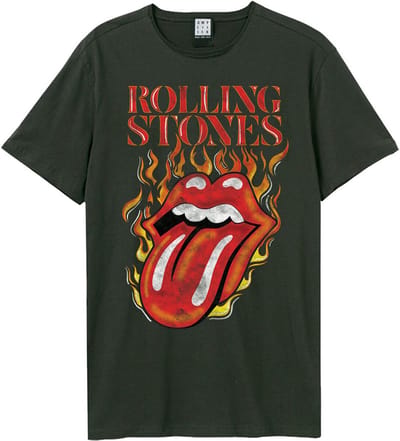 The Rolling Stones T-shirt - Amplified Collection - Hot Tongue - XS tot M - voor Mannen - actraciet
