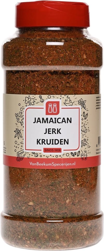 Van Beekum Specerijen - Jamaican Jerk Kruiden - Strooibus 485 Gram