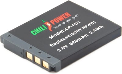 ChiliPower Sony NP-FD1 / NP-BD1 accu - 680mAh
