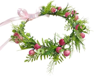 Bloemenhoofdband - Bloemenkrans - Feestelijke aankleding - Levendige kunstbloemen - Verstelbaar - Multicolor
