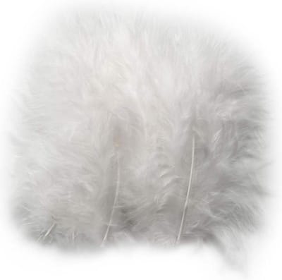 Dons, afm 5-12 cm, wit, 15 stuk/ 1 doos