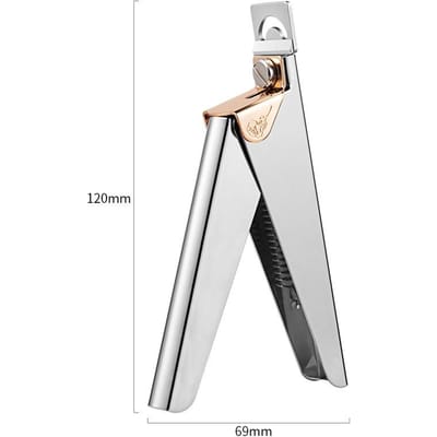 Roestvrij Staal UV Gel Kunstnageltips Trimmer Knipper Randknipper Nail Art Manicure U-vormige Nagelschaar