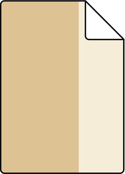 Proefstaal ESTAhome behang strepen beige en okergeel - 26.5 x 21 cm - 132085-S