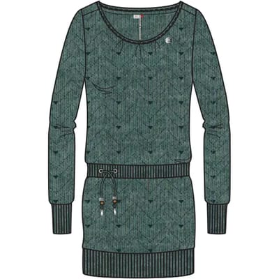 Damesjurk met lange mouwen Ragwear Alexa Zig Zag