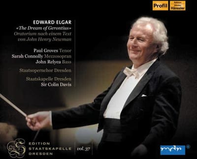 Conolly & Relyea & Staatskapelle Dresden, Sir Colin Davis - Staatskapelle Dresden Vol. 37; Elgar: Der Traum De (2 CD)