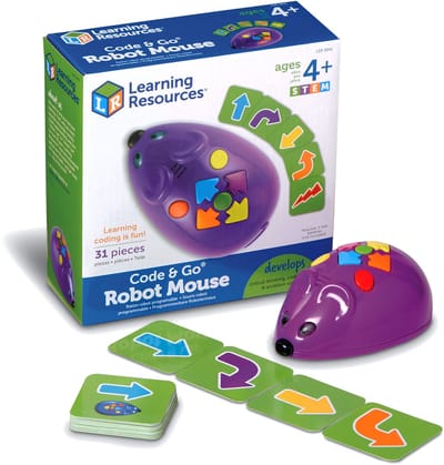 Learning Resources Code & GoÂ® - Robotmuis (4+) - 4+