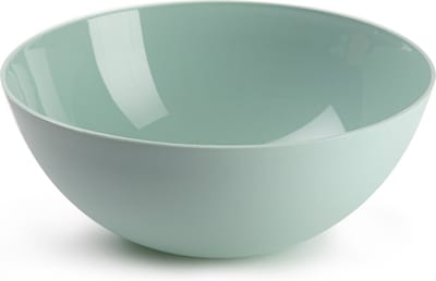 Plasticforte Serveerschaal/saladeschaal - D25 x H10 cm - kunststof - mintgroen - 2,5 liter