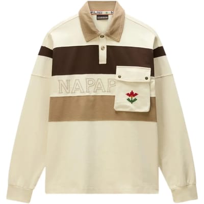 Polo met lange mouwen Napapijri E-Bloom