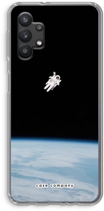 Case Company® - Hoesje geschikt voor Samsung Galaxy A32 5G hoesje - Alone in Space - Soft Cover Telefoonhoesje - Bescherming aan alle Kanten en Schermrand