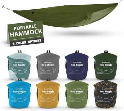 Ultralight Camping Hangmat - Draagbare en Waterafstotende Hangmat voor Binnen en Buiten