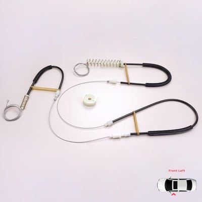 BWR5133 Kit de réparation de lève-vitre Avant Gauche pour VW Scirocco MK3 137 138 2008–2017 3 Portes 1K8837461