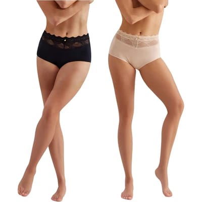 Damesslip met hoge taille Selmark Essential (x2)