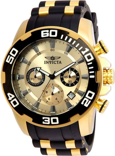 Invicta Pro Diver - SCUBA 22346 Heren Quartz Horloge - 50 mm