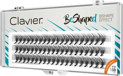Clavier BeShaped Wimperextensions 10mm. B-Curl