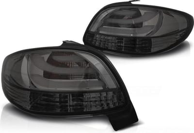 Achterlichten PEUGEOT 206 10 98- SMOKE LED STRIP