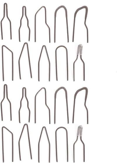 Pyrografie Tips Set - Houtbrandpunten Houtgestookt - Houtbranden Knutselen - Geen Bocht Draadpunten - 20 Stuks