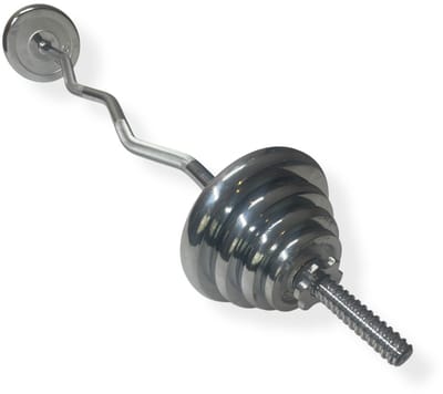 Padisport halterset - halerstang 25mm - curlstang - halterset - stang met gewichten - gewichten schijven - halterschijven 25mm