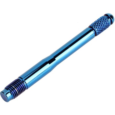 Goupille de centrage de pneu de voiture M12x1.5 Outil auxiliaire d'installation de roue pour la plupart des véhicules allemands Bleu cuit blue