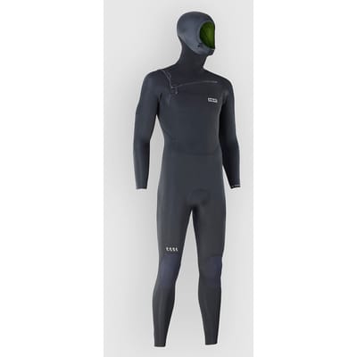 Ion Seek Core 5/4 Hood Front Zip Wetsuit zwart