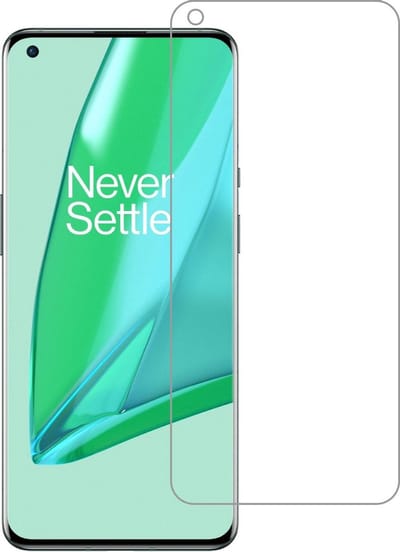 Screenprotector - Geschikt voor OnePlus 9 - Extra Sterk - Gehard Glas - Beschermglas - Tempered Glass - Screen Protector