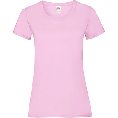 Dames-T-shirt Fruit of the Loom Valueweight