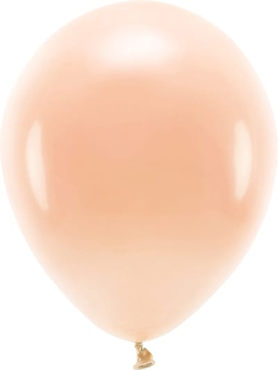PARTYDECO - 100 Pastel perzikkleurig latex ballonnen 26 cm