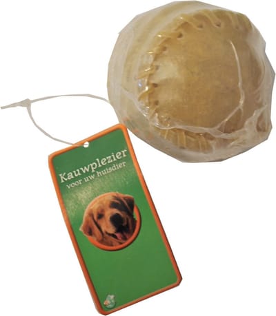 Kauwbal gevuld met munchy met label