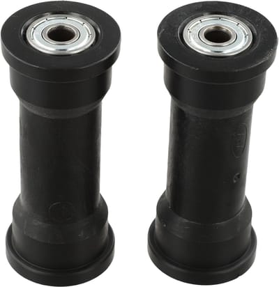 Katrol Wiel Set - Fitness Onderdelen - Fitness Apparaten - Hoge Belastbaarheid - 91mm Lengte - Zwart