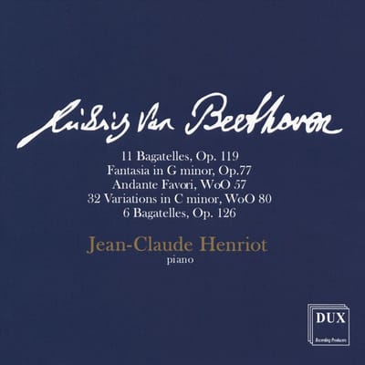 Ludwig Van Beethoven: 11 Bagatelles, Op. 119/...