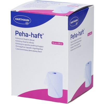 Hartmann Peha Haft® Latexvrije Zwachtel 12 cm x 20 m 3000460 1 Pleister