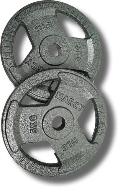 Halterschijven gietijzer set 5KG (2 stuks) Totaal: 10KG