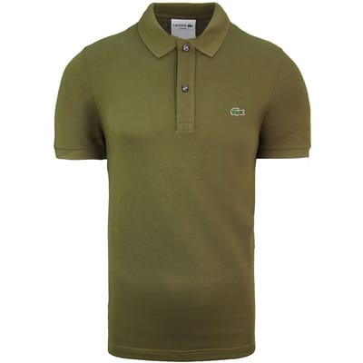 Lacoste Slim Fit Heren Khaki Poloshirt