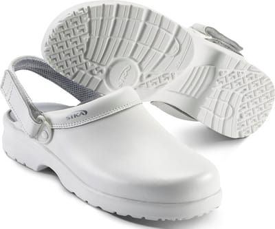 SIKA Fusion Clog ESD m. hielriempje OB SRC - 19467 Wit - Wit - 38