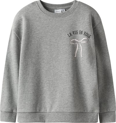 NAME IT - NKFRASTIN LS RLX SWEAT BRU - Meisjes - Sweaters Maat 122/128