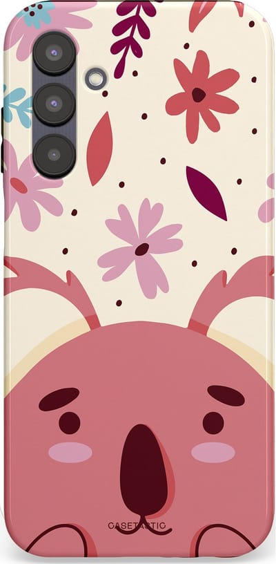 Casetastic Hoesje Geschikt voor Samsung A25 - Stijlvolle Beschermende Duo-layer Case - Koala knuffel