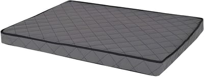 KAD® Hondenkussen - Hondenmand Wasbaar - Comfortabel Hondenbed & Hondenkussen - Grijs - 100cm x 70cm x 6cm