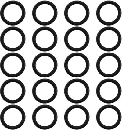 SPHProducts - Rubber O-ring pakkingafdichtingen - 20 stuks - Zwart - Compatibel met Karcher - Tapijtreinigers en afdichtingen
