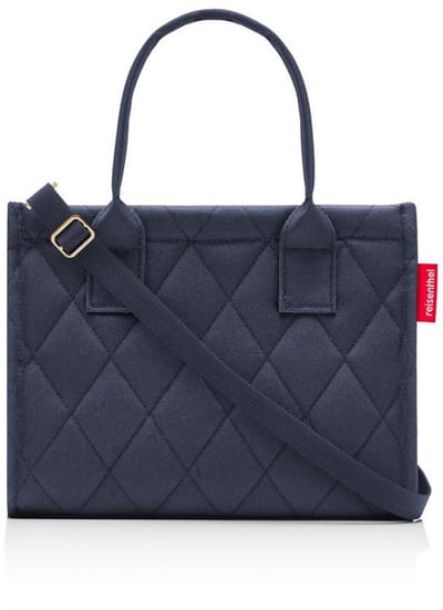 reisenthel Daily Shopper XS Shopper - Handtas - 4L - Rhombus Midnight Gold Donkerblauw