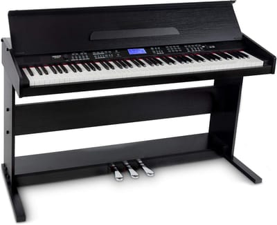 Digitale piano met 88 toetsen en uitgebreide functies voor beginners