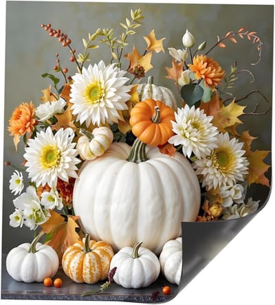 Vaatwasser Magneet Cover - Herfst Decoratie - Keuken Aankleden - Waterdicht & Oliebestendig - 58.5x65 cm - Kleurrijk