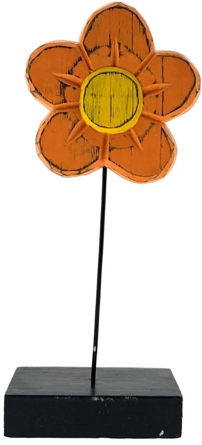 Bloem staand S oranje