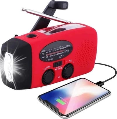 Noodradio – Alles-in-één Survival Radio - STONEGO