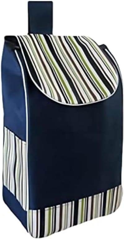 Dailygoods- Boodschappentas waterdicht - Opvouwbaar - 600D Oxford-stof - 40 liter - Draagbaar - Voor winkelwagen - Winkelmandje