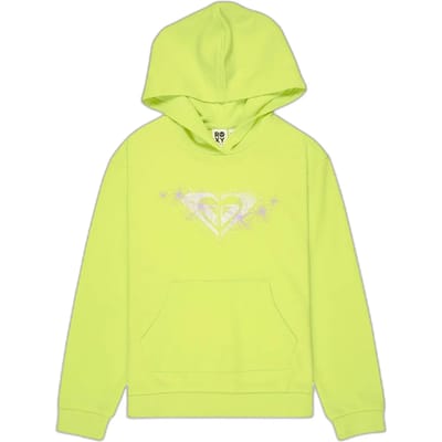 Roxy Surf Feeling Terry Hoodie Groen,Geel 10 Years Meisje