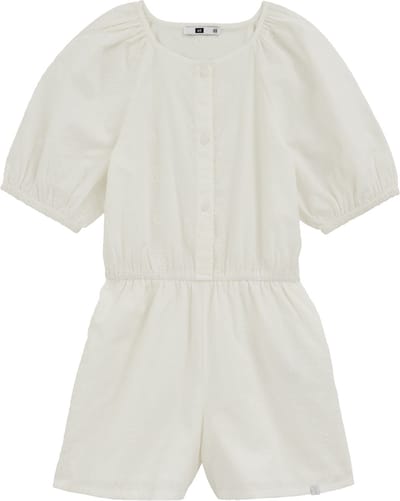 WE Fashion Meisjes playsuit met embroideries