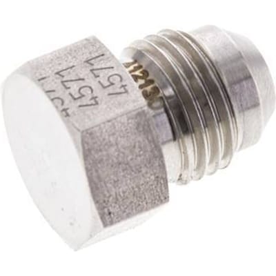 JIC Plug UNF 9/16''-18 RVS 275 bar (3863.75psi)